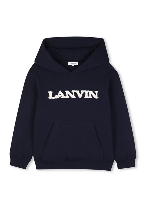 Felpa con cappuccio LANVIN KIDS | N30435855